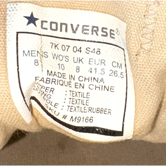 Converse Black and White Sneakers - Picture 4 of 4